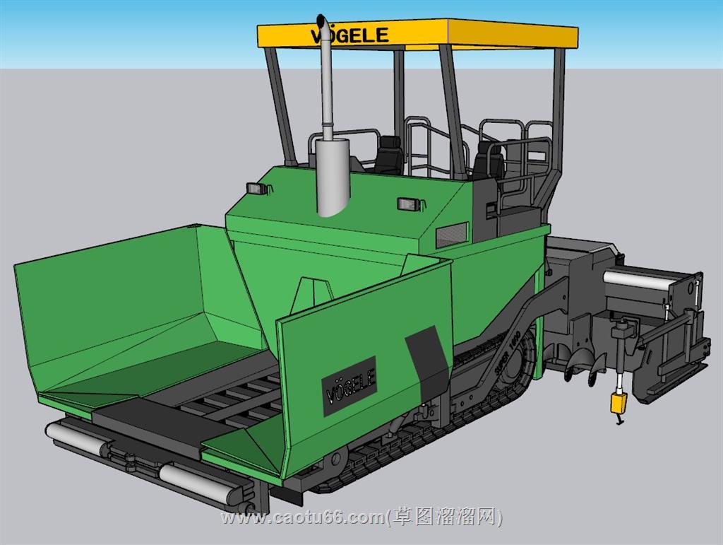 整理机农作机械SU模型