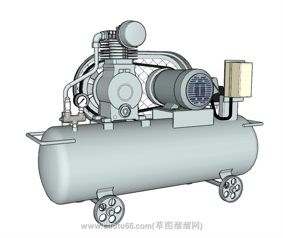 压缩机机械设备SU模型