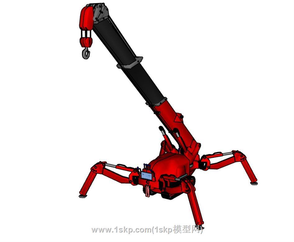 起重机吊机SU模型