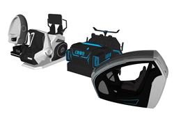 VR体验设备SU模型
