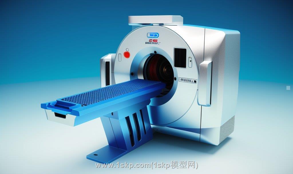 医院医疗器材CT扫描机SU模型