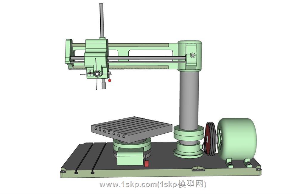 车间重型钻机机械