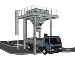 接料斗下料斗机械卡车
