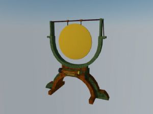日式锣鼓SU模型
