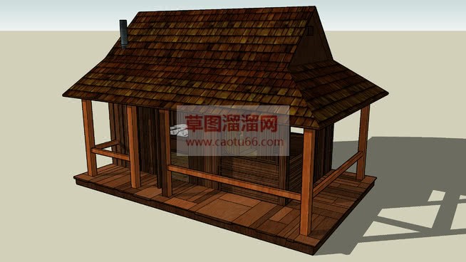 草图大师小木SU模型