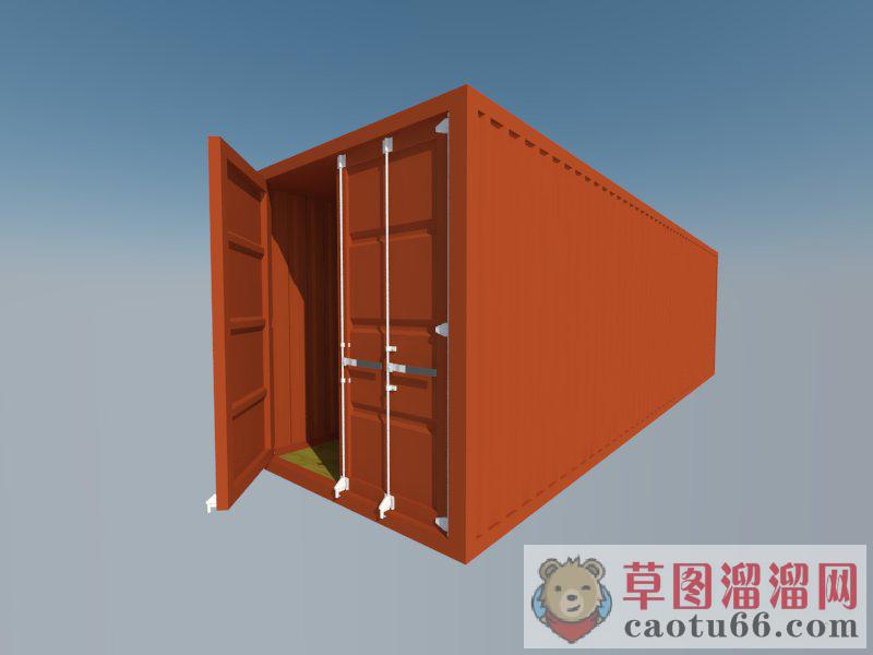 集装箱SU模型