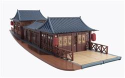 船坞船坊SU模型