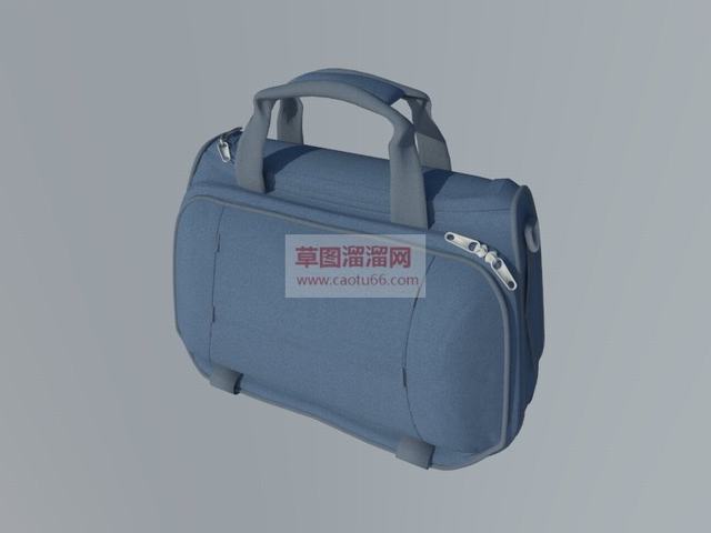男包旅行袋手提包SU模型