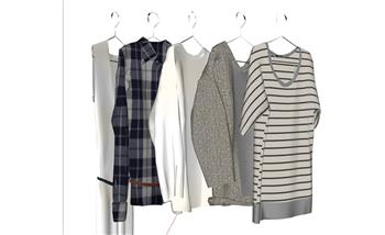 衣服服装SU模型