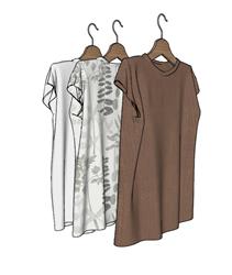 衣服衣挂SU模型