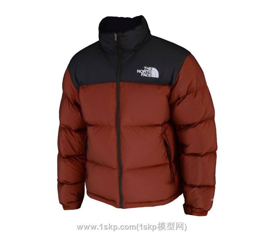 男装羽绒服SU模型