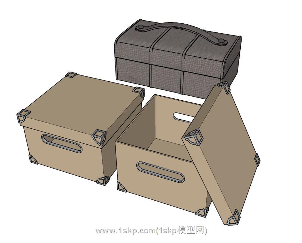 收纳SU模型