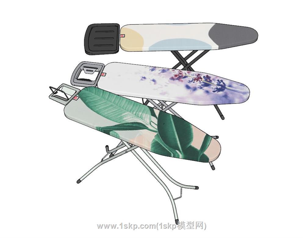 烫衣板服装SU模型