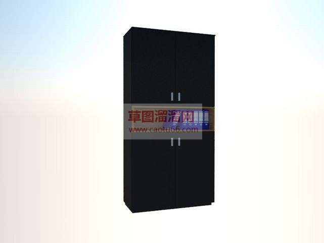 文件柜文件夹SU模型