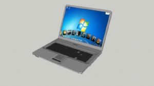 笔记本电脑免SU模型 免费sketchup模型下载