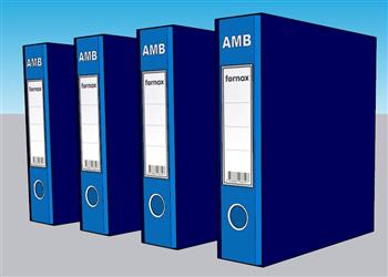办公文件夹SU模型