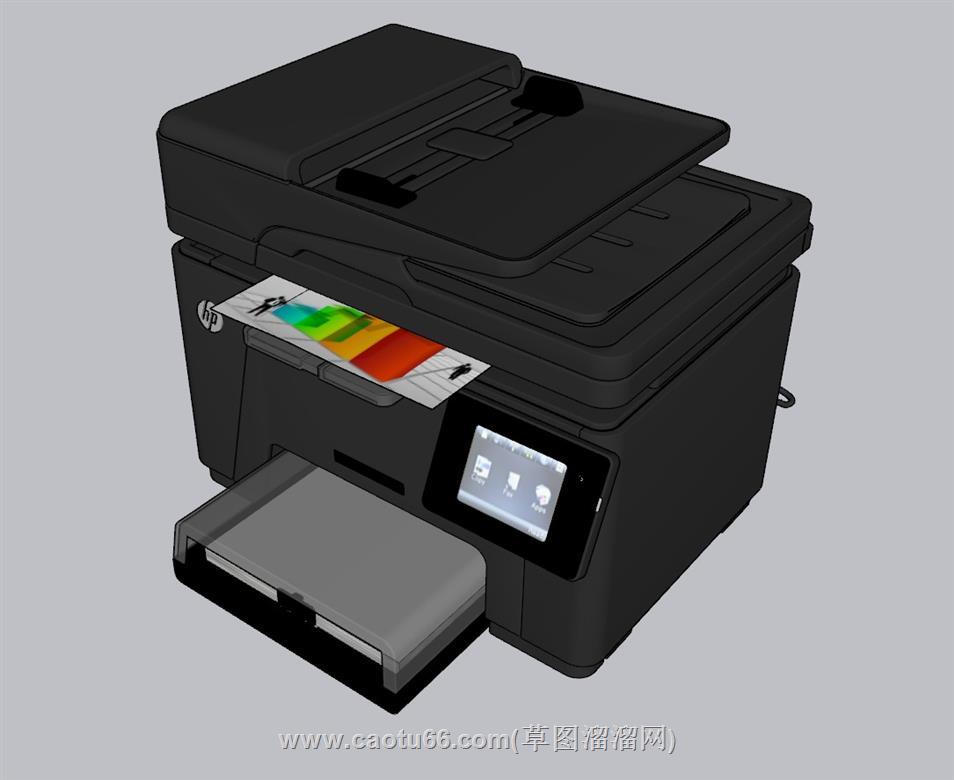 打印机SU模型