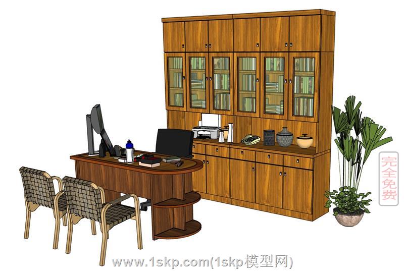 书房文件柜办公桌