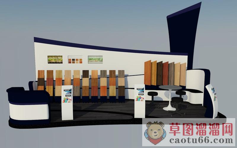 展厅SU模型