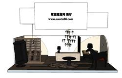 展厅SU模型