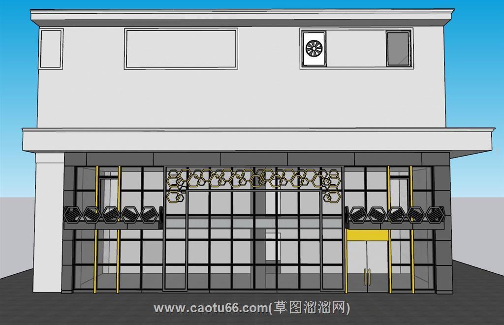 展厅SU模型