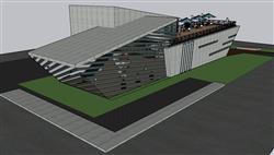 美术馆展厅SU模型
