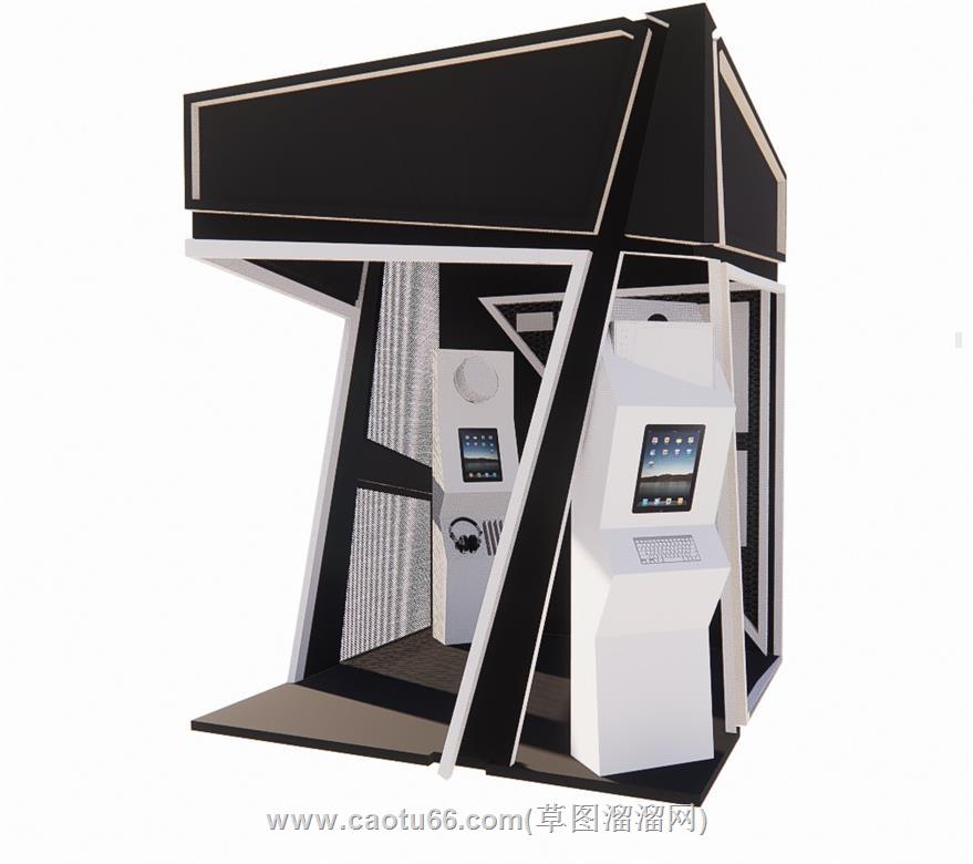 展厅展位SU模型