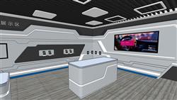 展厅SU模型