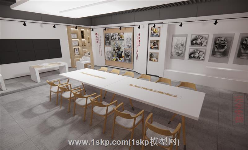 画室画展馆展厅