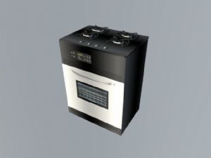 炉子+电烤炉SU模型