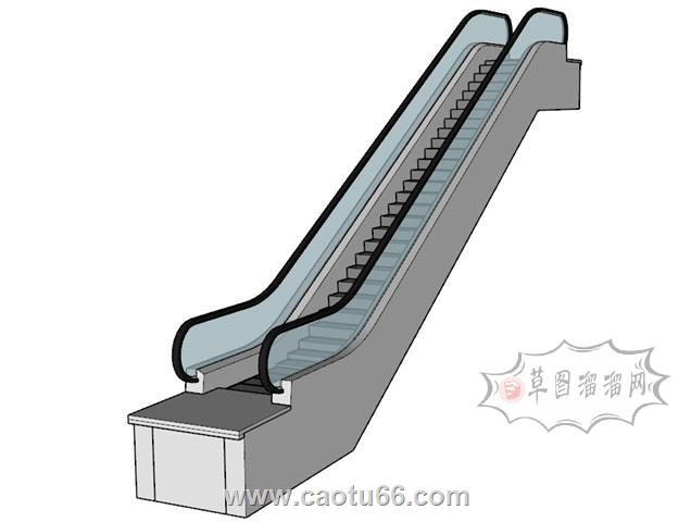 电梯SU模型