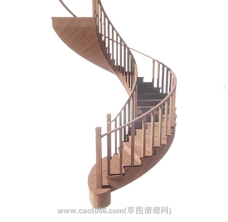 楼梯SU模型
