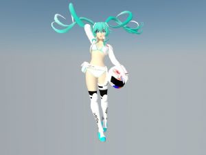 美女美少女啦啦队SU模型