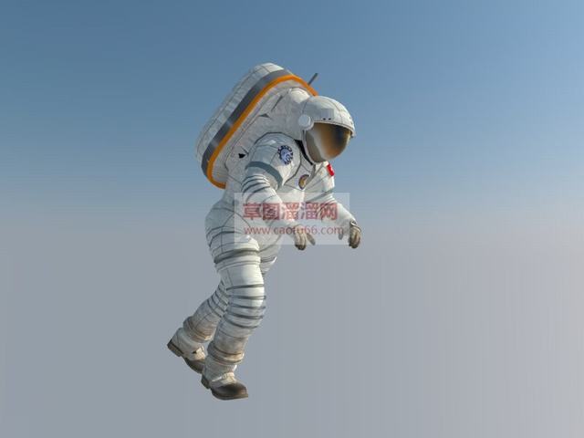 宇航员太空人SU模型