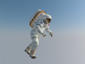 宇航员太空人SU模型