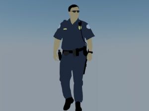 警察SU模型