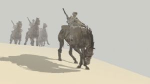 边防战士士兵SU模型