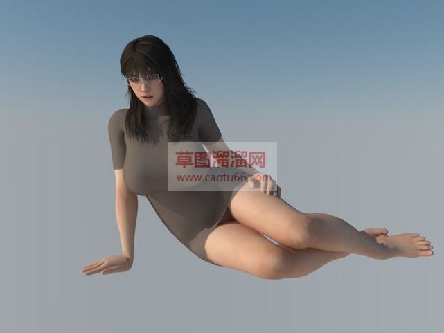 玛雅3D美女SU模型