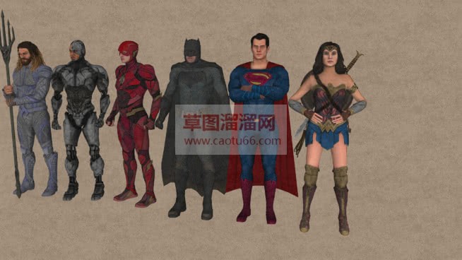 超级英雄集合SU模型