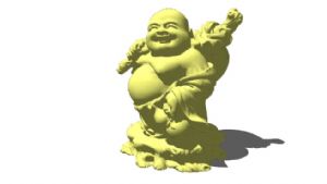 免费弥勒佛SU模型