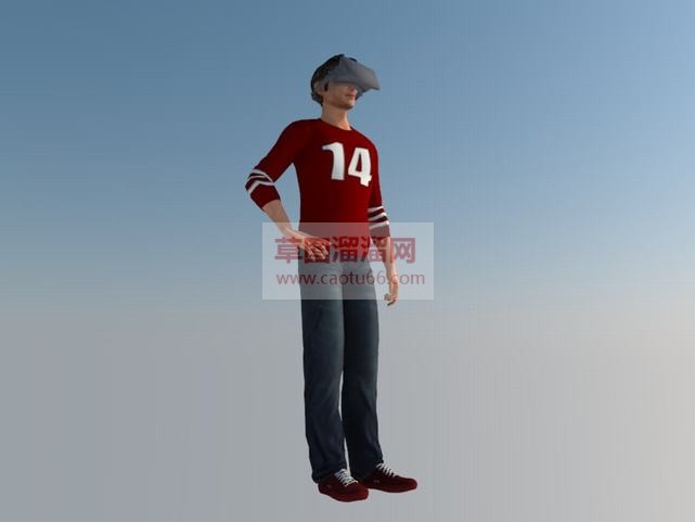 3D人物VRSU模型