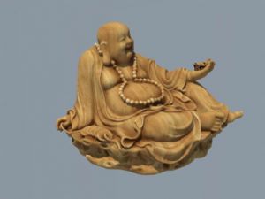 大耳弥勒佛免SU模型