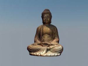 金身如来佛祖SU模型