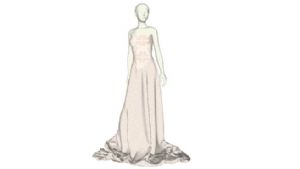 服装婚纱模特SU模型