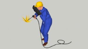 3D人物电焊SU模型