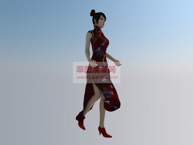民国人物免费SU模型