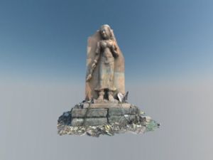 欧洲人物雕塑SU模型