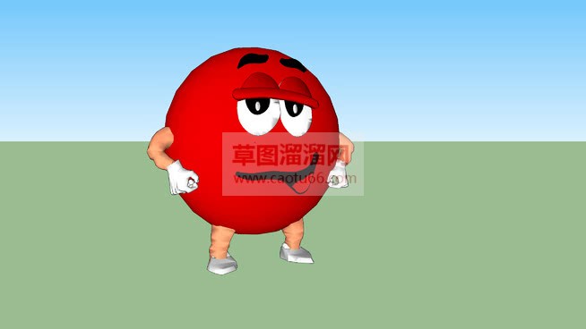 可爱的搞笑表SU模型