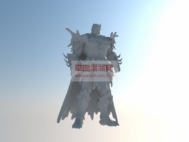 游戏人物SU模型