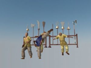 武器架冷兵器SU模型